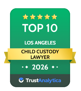 Trust Analytica Top 10 Child Custody Lawyer Badge