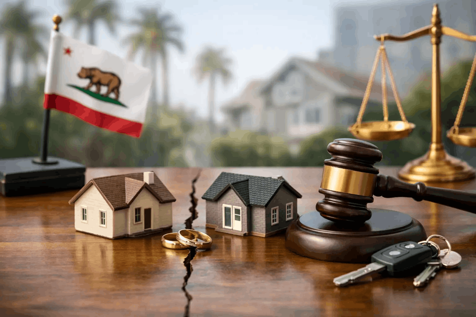Community Property Division in a Los Angeles Divorce explained by The Sands Law Group