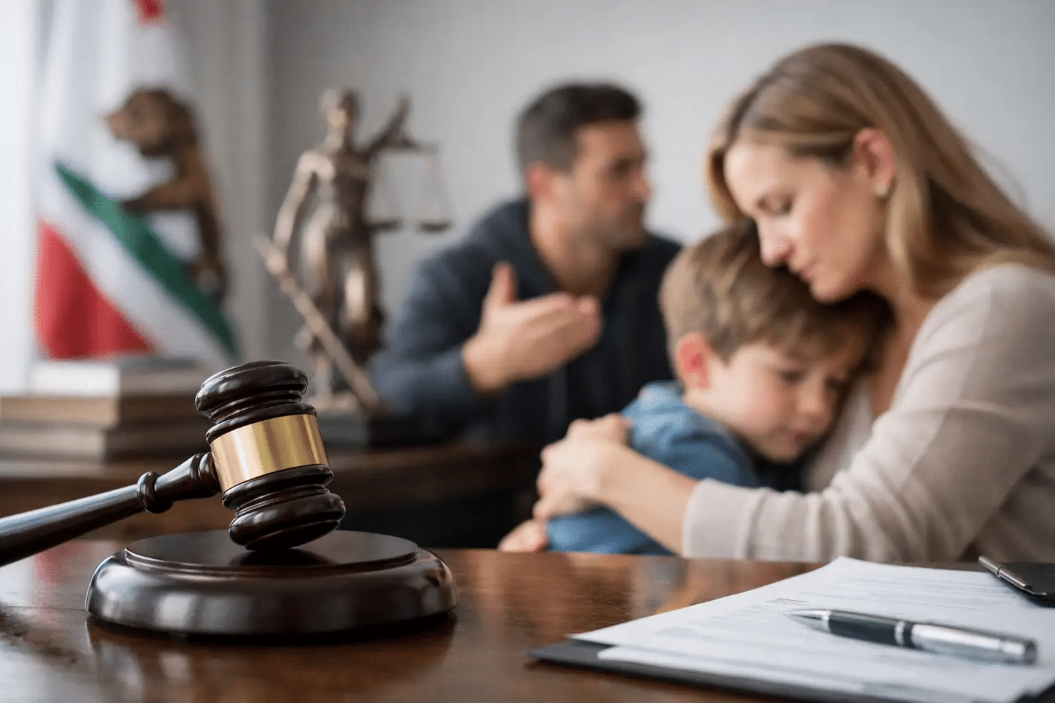 emergency custody order Los Angels California guide explained by The Sands Law Group