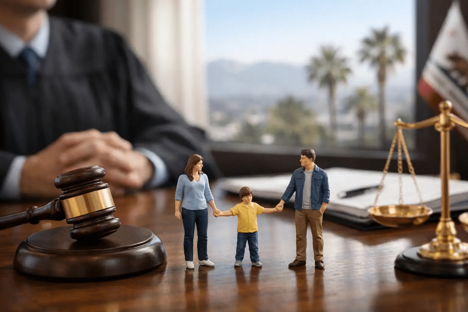 how is child custody decided in Los Angeles California explained by The Sands Law Group