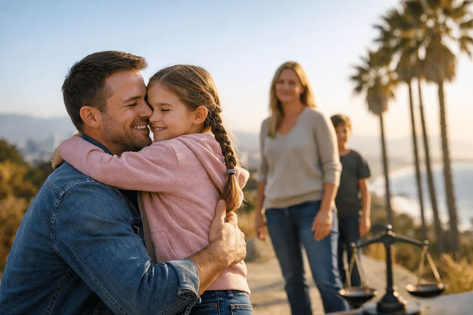 visitation rights for noncustodial parent in Los Angels California explained by The Sands Law Group